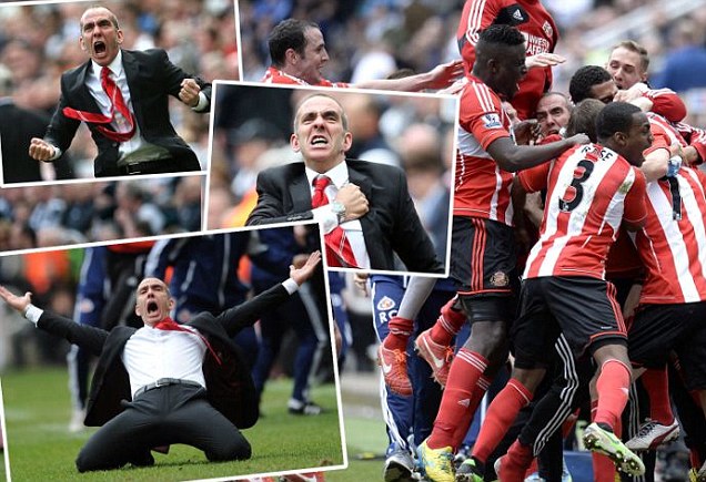 Newcastle - Sunderland: 0-3, Kemenangan bagi Di Canio
